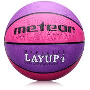 Koszykówka - Meteor Piłka koszykowa, Layup, 4 - miniaturka - grafika 1