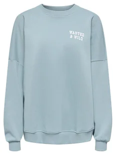 ONLY Bluza Stina 15357086 Błękitny Regular Fit - Bluzy damskie - miniaturka - grafika 1