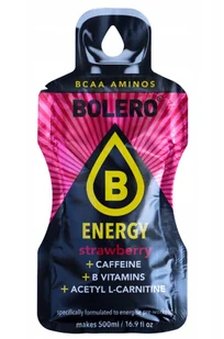 Bolero Energy Strawberry 14g - Zdrowa żywność - miniaturka - grafika 1
