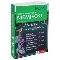 Słownik tematyczny niemiecki PONS