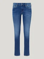 Spodenki damskie - Pepe Jeans Dżinsy "Soho" - Skinny fit - w kolorze granatowym - miniaturka - grafika 1