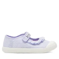 Buty dla dziewczynek - Kapcie Nelli Blu CA23119A Fioletowy - miniaturka - grafika 1