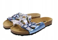 Klapki i japonki damskie - Lico Klapki Damskie Wsuwane na Lato Casual 40 Żld - miniaturka - grafika 1