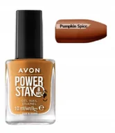 Lakiery do paznokci - Avon Power Stay Gel Nail Enamel Żelowy lakier do paznokci Pumpkin Spice - miniaturka - grafika 1