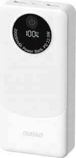 Dudao K12Pro 22,5W PD 20000mAh USB-A, USB-C - biały - Powerbanki - miniaturka - grafika 1