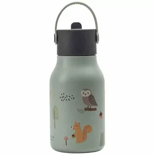 Lund London Butelka dla dzieci 400ml. Woodland, Little Lund - Survival - akcesoria - miniaturka - grafika 2