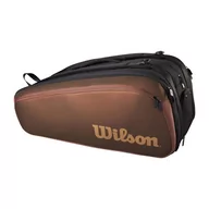 Tenis ziemny - Torba Tenisowa Na Rakiety Wilson Super Tour 15PK Pro Staff v14.0 - miniaturka - grafika 1