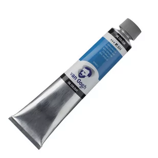 Talens Van Gogh farba olejna 200ml 534 Cerule Blue - Farby i media malarskie - miniaturka - grafika 1
