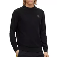 Bluzy męskie - BOSS Bluza męska Kesom, czarny (Black1), XXL - miniaturka - grafika 1