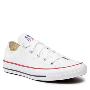 Trampki damskie - Converse Trampki Ct Ox 132173C White - grafika 1