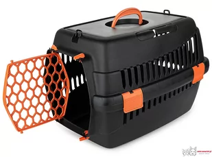 Transporter Teddy M pomarańczowy - Sprzęt podróżny i transportery dla psów Transporter Teddy M pomarańczowy - Sprzęt podróżny i transportery dla psów - miniaturka - grafika 1