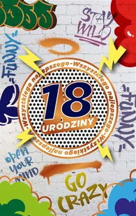 Kartka okolicznościowa Urodziny 18 - AbCard - Kartki okolicznościowe i zaproszenia - miniaturka - grafika 1