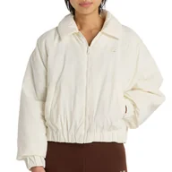 Kurtki i kamizelki sportowe damskie - Kurtka damska New Balance WJ61D8YXSST - beżowa - miniaturka - grafika 1