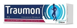 Bayer Traumon żel 0,1 g/1g 50 g - Stawy, mięśnie, kości Bayer Traumon żel 0,1 g/1g 50 g - Stawy, mięśnie, kości - miniaturka - grafika 1