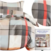 Pościel - Pościel 160 x 200 3cz Satyna Bawełniana nr A1809 - miniaturka - grafika 1