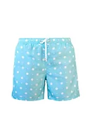 Kąpielówki męskie - Averie Męskie szorty Evan Board, białe, S, biały, S - miniaturka - grafika 1