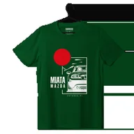 Odzież do sportów motorowych - T-shirt koszulka Mazda Miata zielona-M - miniaturka - grafika 1