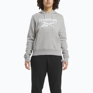 Bluza damska Reebok Identity Big Logo Fleece medium grey heather - Bluzy damskie - miniaturka - grafika 1