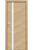 Drzwi wewnętrzne - Pol-Skone Dzwi Wewnętrzne Z Szybą Espina V1S Dąb Europejski - miniaturka - grafika 1