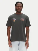 Koszulki męskie - Volcom T-Shirt Filip Rygalski A4312506 Szary Loose Fit - miniaturka - grafika 1