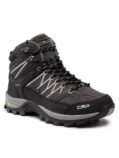 Buty trekkingowe męskie - CMP Trekkingi Rigel Mid Trekking Shoes Wp 3Q12947 Szary - grafika 1