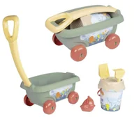 Zabawki do piasku - Wózek z akcesoriami do piasku - Smoby - miniaturka - grafika 1