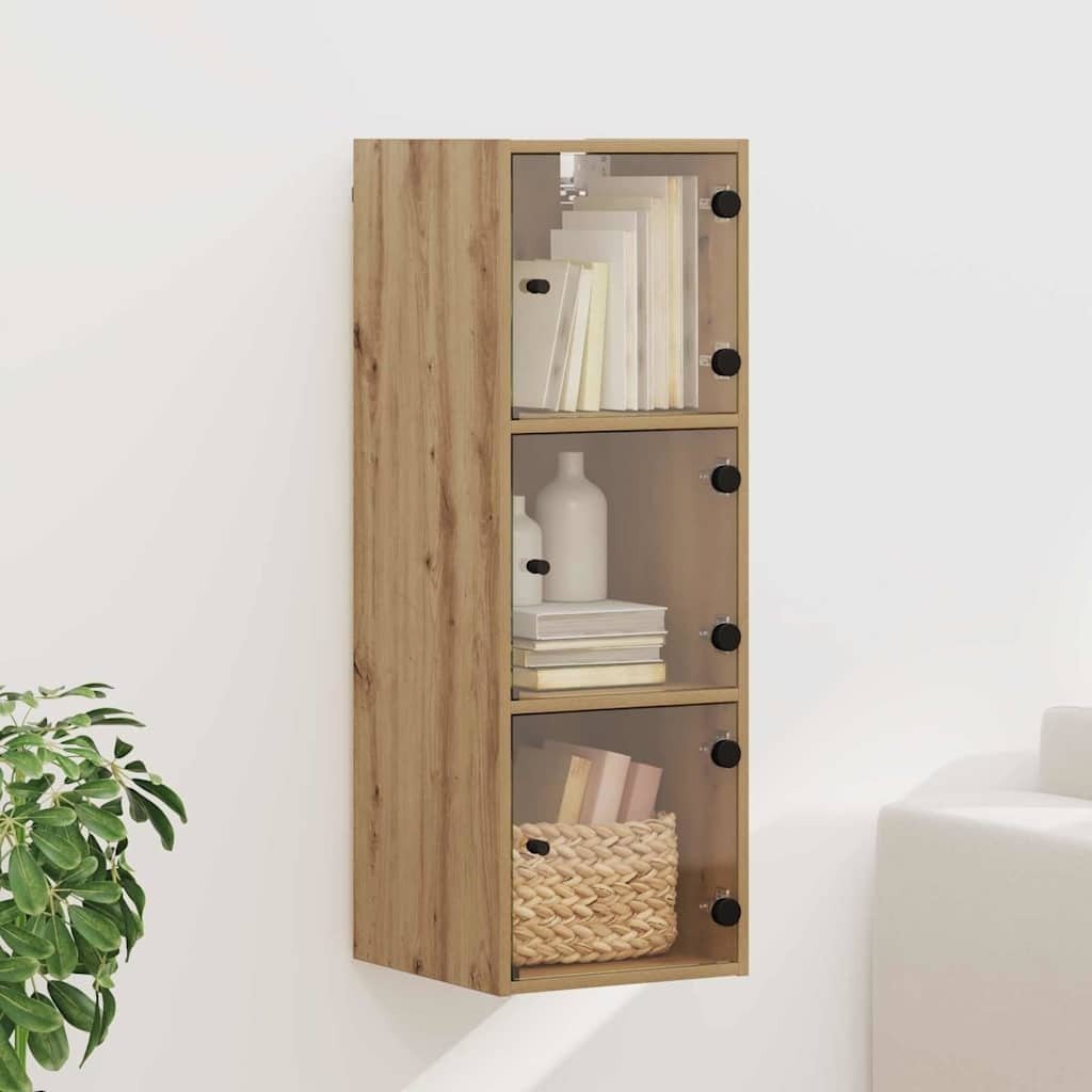 vidaXL vidaXL Szafka ścienna Dąb rzemieślniczy 35 x 37 x 102 cm