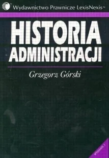 Historia Administracji - Prawo - miniaturka - grafika 1