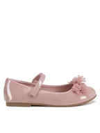 Buty dla chłopców - Nelli Blu Baleriny CM231124-13 Różowy - miniaturka - grafika 1