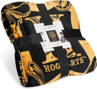 KOC POLAROWY NARZUTOWY KOCYK HARRY POTTER HOGWART 150x130cm PRZYTULNY - Koce i narzuty dla dzieci - miniaturka - grafika 1