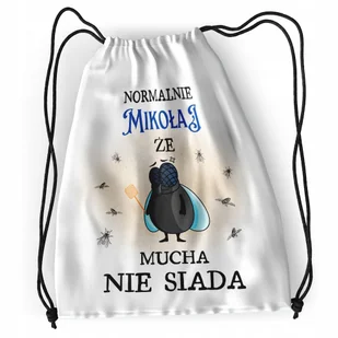 Plecak Dla Mikołaja Sportowy Szkolny Worek Torba z Nadrukiem ze Zdjęciem - Plecaki worki Plecak Dla Mikołaja Sportowy Szkolny Worek Torba z Nadrukiem ze Zdjęciem - Plecaki worki - miniaturka - grafika 1