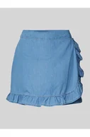 Spódnice - Spódnica jeansowa z falbanami model NELL - Vero Moda - miniaturka - grafika 1