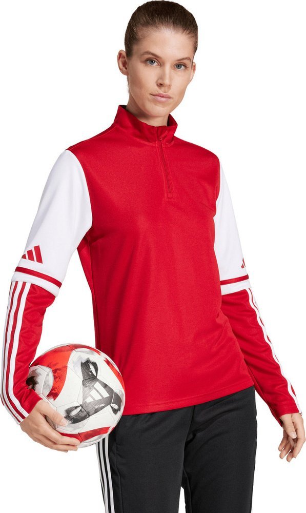 Adidas Bluza damska adidas Squadra 25 Training Top czerwona JD3018 L