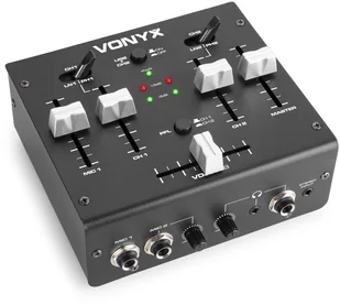 Mikser 3-kanałowy USB VDJ2USB Vonyx one size - Akcesoria do komputerów stacjonarnych - miniaturka - grafika 1