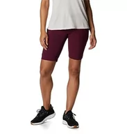 Spodnie damskie - Columbia Spodnie damskie Saturday Trail Long Shorts, Marionberry, 2 Lang - miniaturka - grafika 1