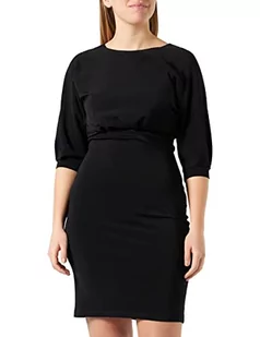 Pinko Damska sukienka neoprenowa Alda Fluid na co dzień, Z99_czarna limuzyna, 46 - Sukienki - miniaturka - grafika 1