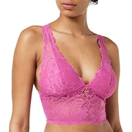 Biustonosze - Emporio Armani Damski biustonosz Eternal Lace Padded, azalia, L - miniaturka - grafika 1