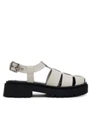 Sandały damskie - Steve Madden Sandały Market SM11003808 Biały - miniaturka - grafika 1