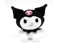 Maskotki i pluszaki - Hello Kitty Kuromi - plusz czarny 20cm - miniaturka - grafika 1