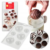 Formy do ciast - Forma do czekolady kule czekoladowe kula foremki półkule Wilton - miniaturka - grafika 1