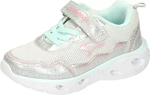 KangaROOS K-aw Frost dziewczęce sneakersy, Vapor Grey Mint, 34 EU - Buty dla dziewczynek - miniaturka - grafika 1