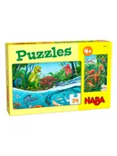 Puzzle - Haba 48-częściowe puzzle "Dinos" - 4+ - miniaturka - grafika 1