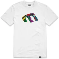 Koszulki męskie - t-shirt ETNIES STYLE E FILL TEE WHITE/PRINT - miniaturka - grafika 1