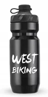 Shakery i bidony sportowe - Bidon rowerowy na rower do roweru z ustnikiem 610 ml czarny - miniaturka - grafika 1