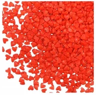 Dodatki do ciast w proszku - POSYPKA CUKROWA SERCA SERDUSZKA WALENTYNKI DEKORACJA NA TORT CZERWONY 1kg - miniaturka - grafika 1