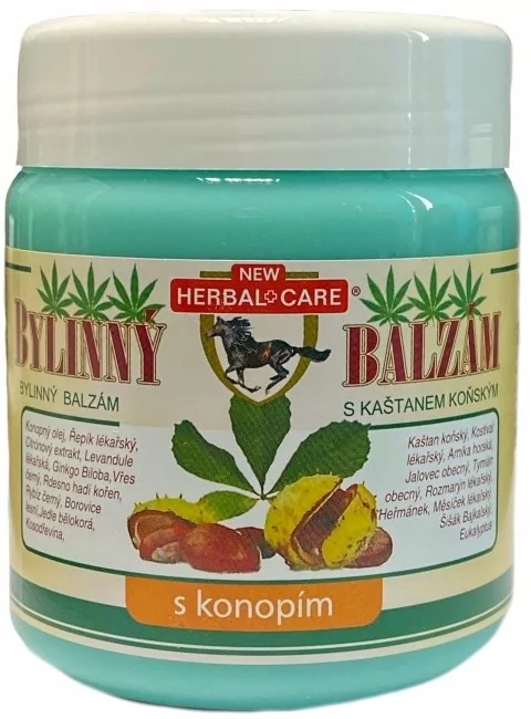 WEBHIDDENBRAND Balsam Ziołowy Kasztanowiec 500ml Z Konopie