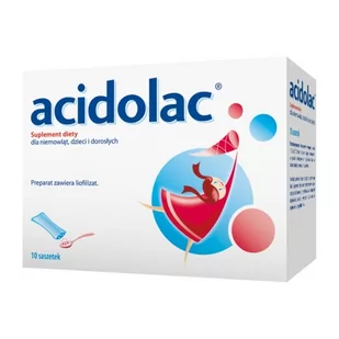 Acidolac x10 saszetek - Układ pokarmowy - miniaturka - grafika 1