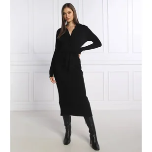 Calvin Klein Sukienka z dodatkiem wełny - Sukienki - miniaturka - grafika 1