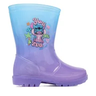 Buty dla dziewczynek - Kalosze Disney Classics CEO-NJ-SS26-104DCLS Fioletowy - miniaturka - grafika 1