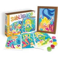 Zabawki kreatywne - Zestaw do malowania piaskiem Sablimage - Syreny, SentoSphere - miniaturka - grafika 1